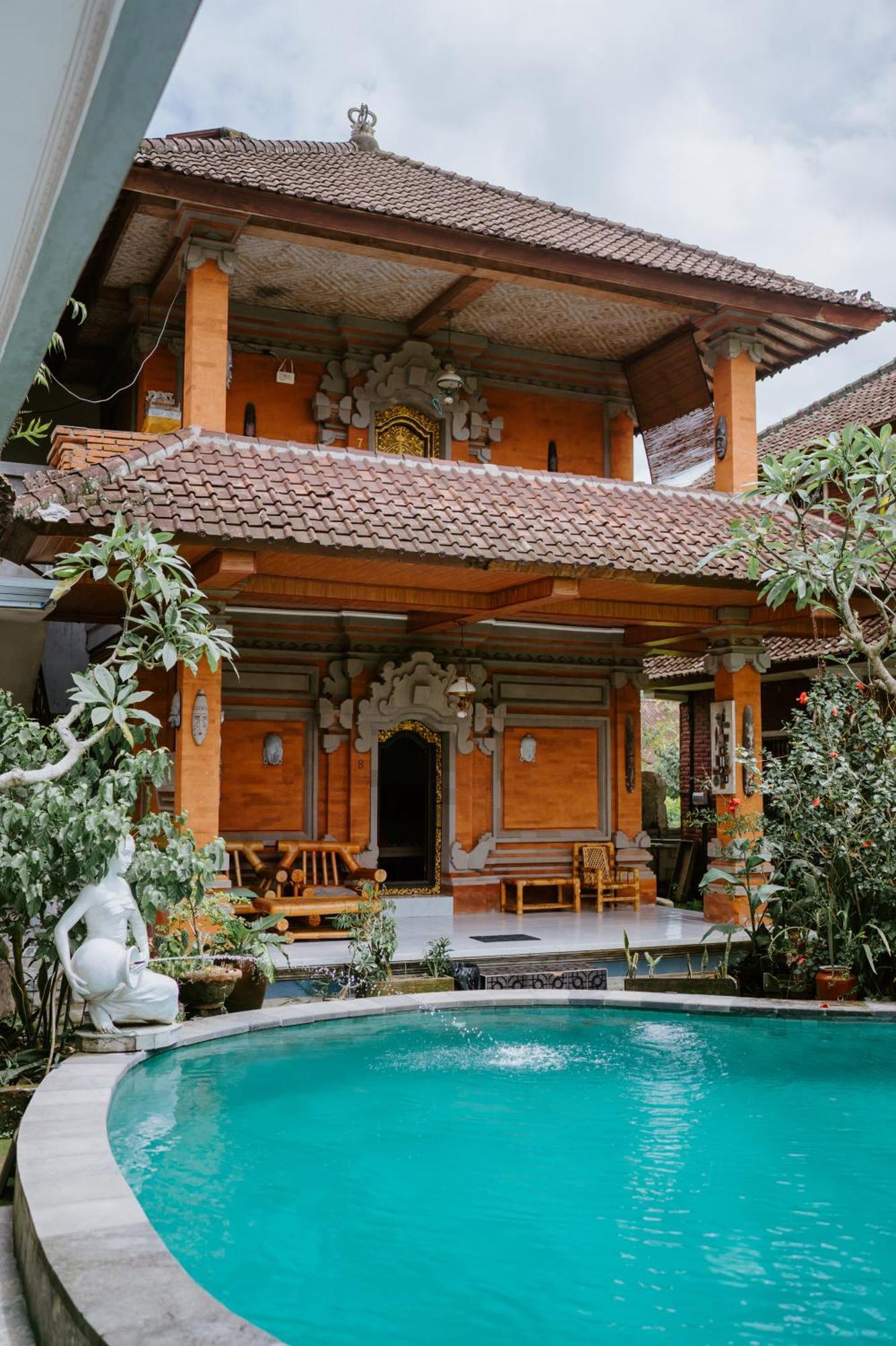 Warsi Bungalow Ubud Buitenkant foto
