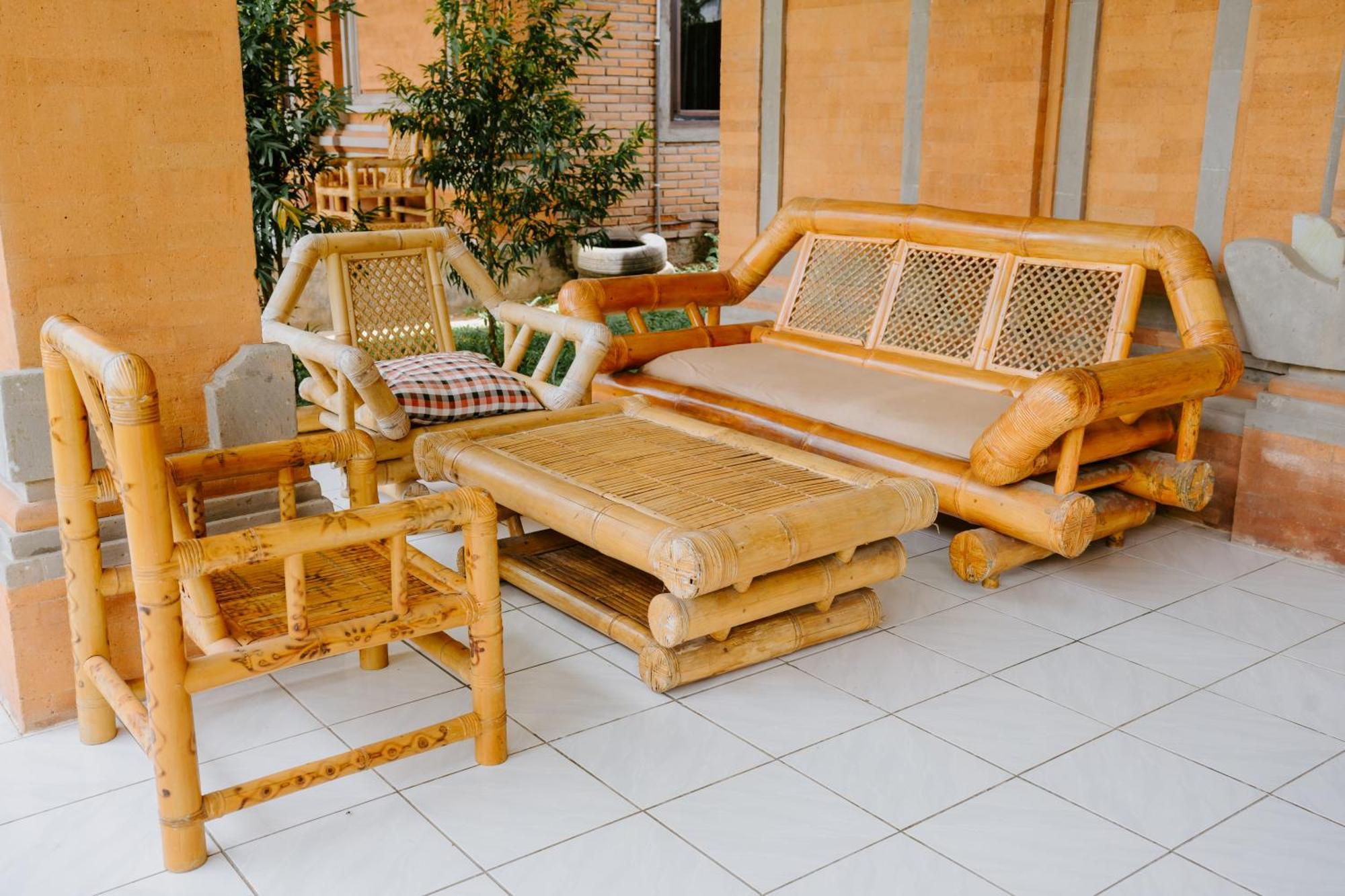 Warsi Bungalow Ubud Buitenkant foto