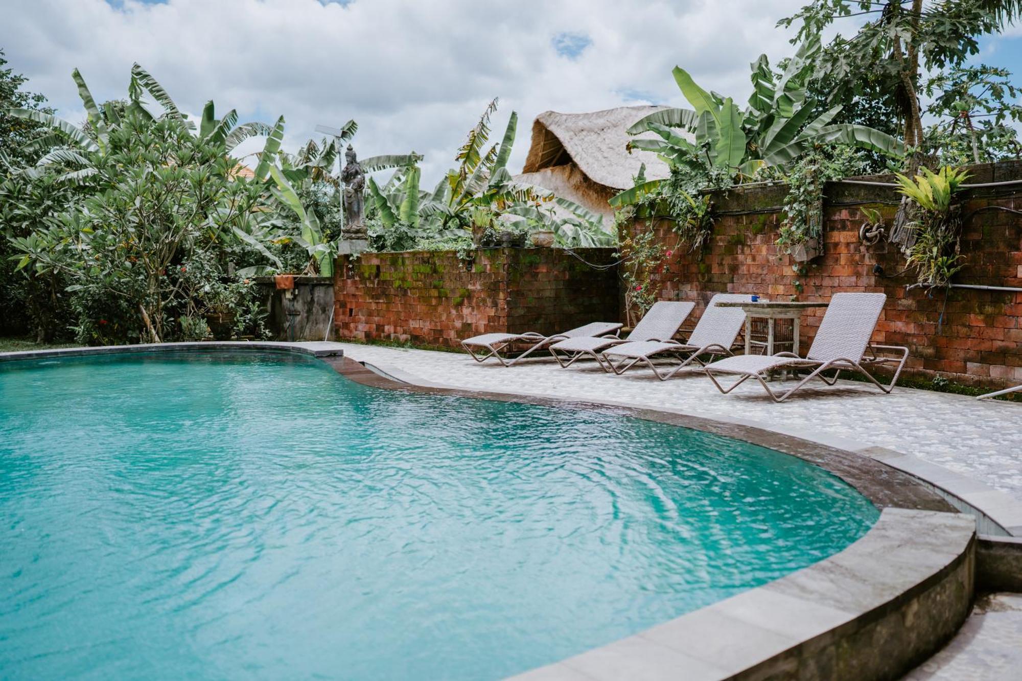 Warsi Bungalow Ubud Buitenkant foto